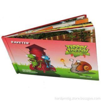 Colorful Educational Childrens Picture Book Printing , Hard